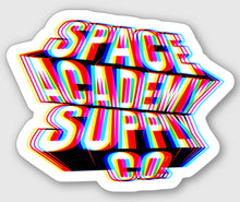 Load image into Gallery viewer, Glitch 3D Logo Sticker
